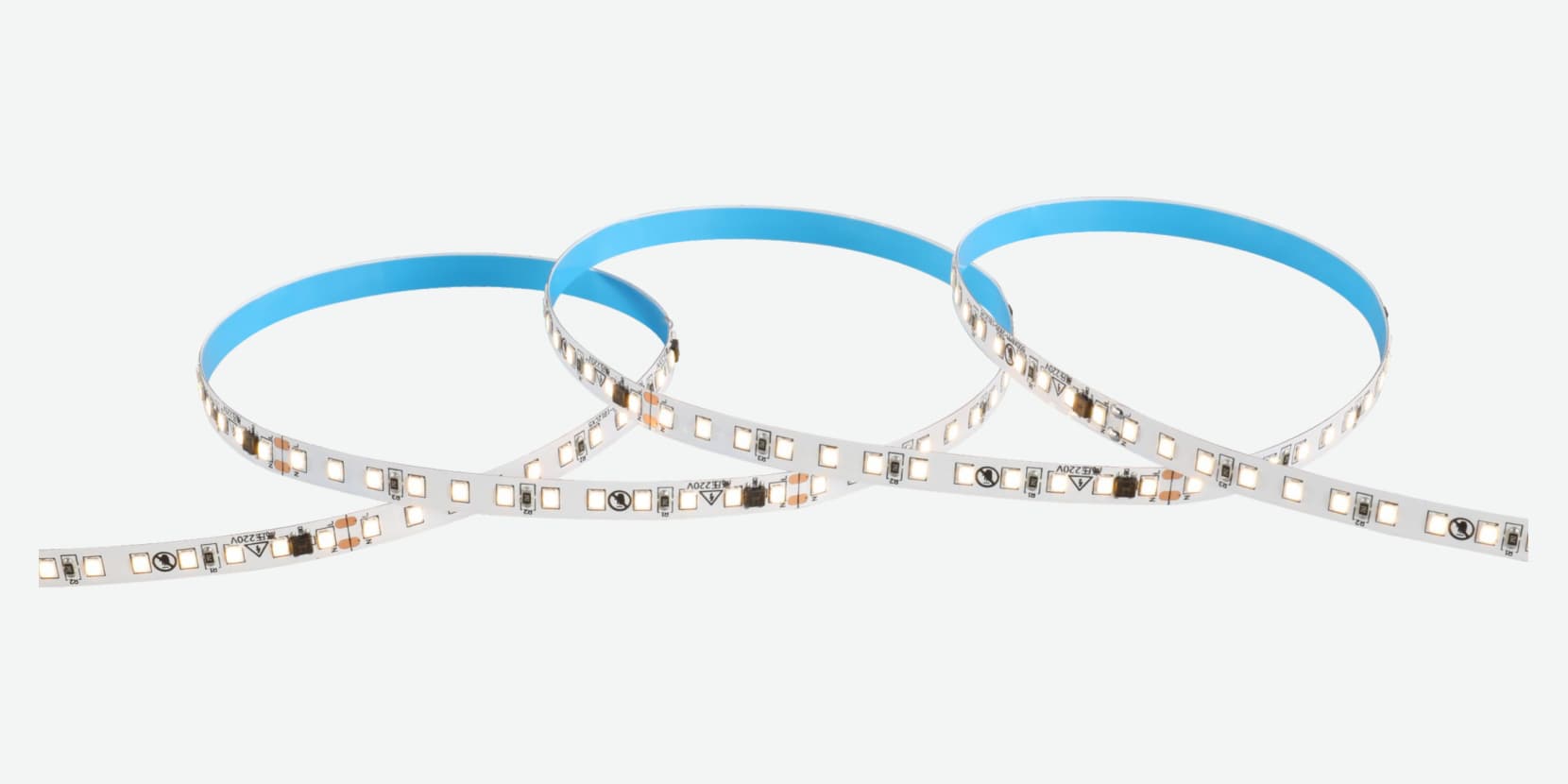 SMD-029 · LED 燈帶 SMD 2835 · 220V 高壓 · 8 mm · 120 LED/m · 10 W/m — 產品實物照片
