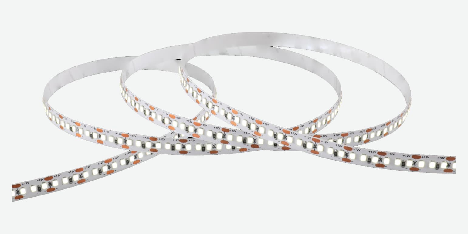 ⁦SMD-038⁩ · شريط LED ⁦SMD 2835⁩ · لون واحد · ⁦8 mm⁩ · ⁦180 LED/m⁩ · ⁦14 W/m⁩ — صورة المنتج