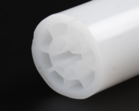 Tubo redondo branco Φ30 · Somente tubo vazio de silicone · Fita LED não inclusa