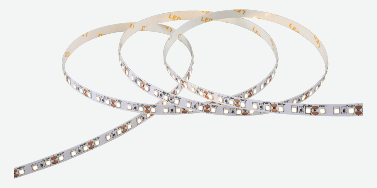 ⁦SMD-033⁩ · شريط LED ⁦SMD 2835⁩ · توصيل دون لحام · ⁦8 mm⁩ · ⁦120 LED/m⁩ · ⁦10 W/m⁩ — صورة المنتج
