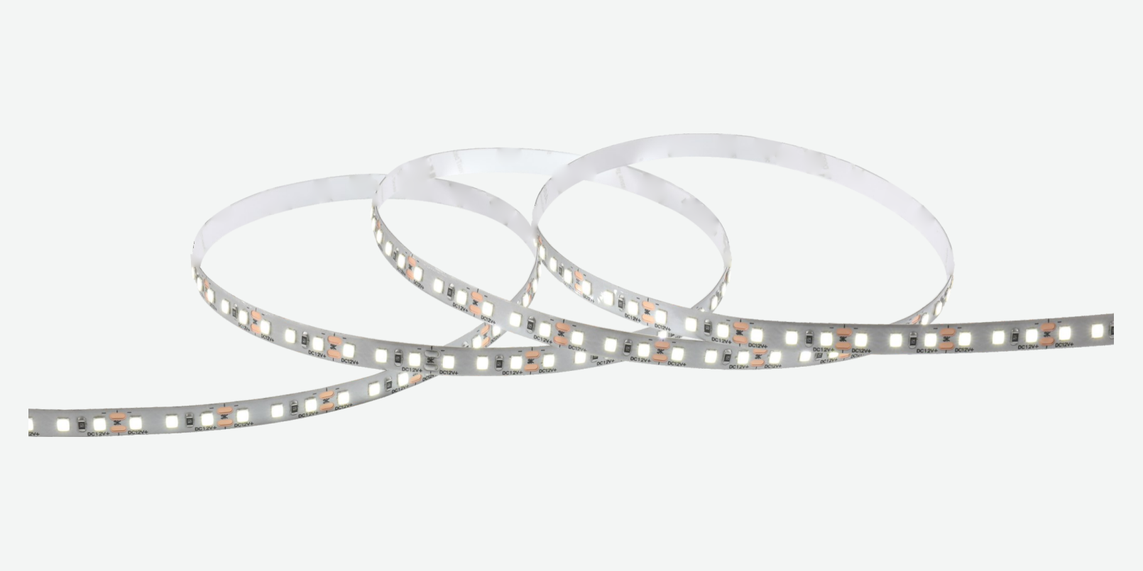 ⁦SMD-034⁩ · شريط LED ⁦SMD 2835⁩ · لون واحد · ⁦8 mm⁩ · ⁦120 LED/m⁩ · ⁦9 W/m⁩ — صورة المنتج