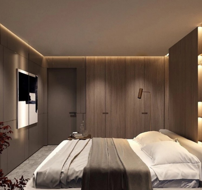 Illustrative LED strip lighting application