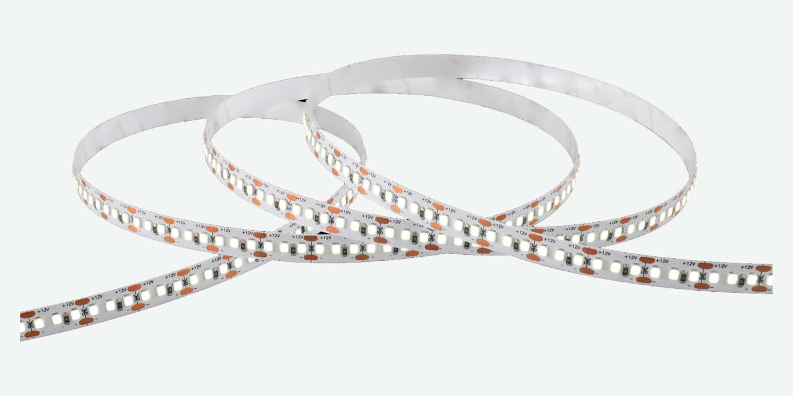 ⁦SMD-038⁩ · شريط LED ⁦SMD 2835⁩ · لون واحد · ⁦8 mm⁩ · ⁦180 LED/m⁩ · ⁦14 W/m⁩ — صورة المنتج