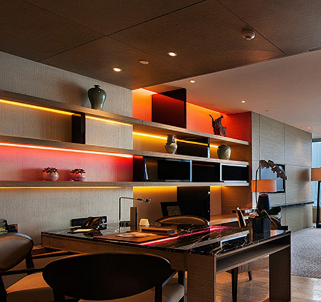Illustrative LED strip lighting application