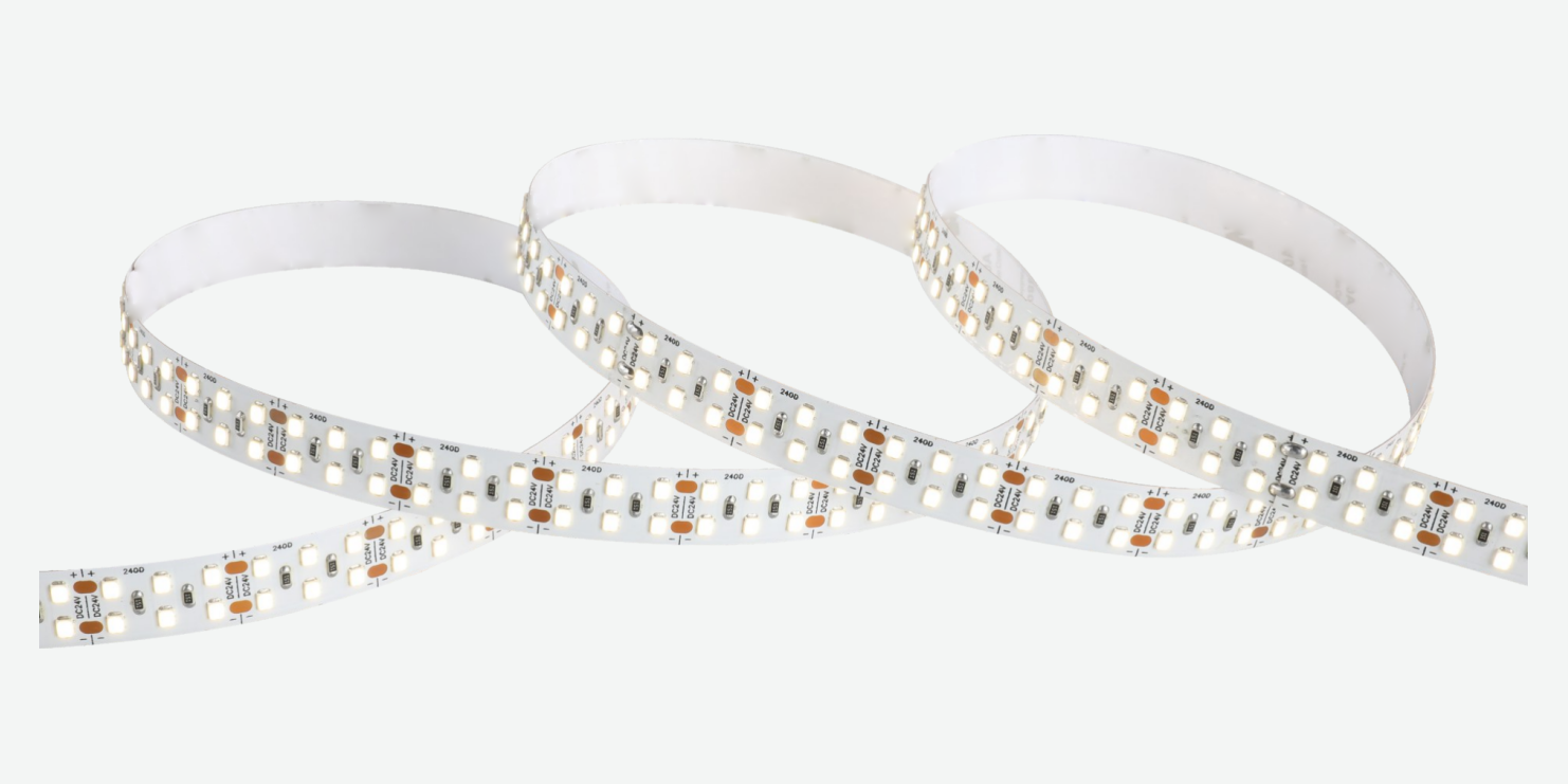 ⁦SMD-016⁩ · شريط LED ⁦SMD 2835⁩ · لون واحد · ⁦15 mm⁩ · ⁦240 LED/m⁩ · ⁦20 W/m⁩ — صورة المنتج